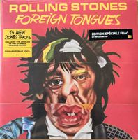 ROLLING STONE FOREIGN TONGUES DOUBLE BLUEVINYL