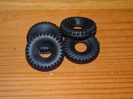 Dinky XL Supertoy schwarz 22 mm 660 Antar & 661 Thorneycroft