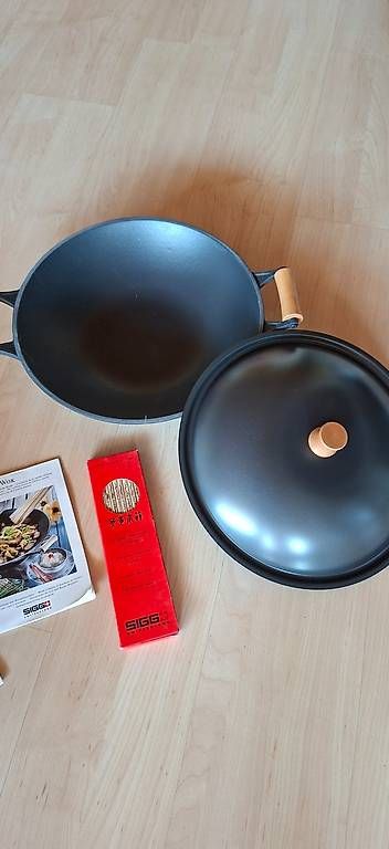 Padelle: Wok Gusseisen – Nuovo e nell'imballaggio originale da Männedorf venduto da Mis_nl7l 1