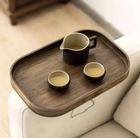 2x Mini Sofa Tablett Faltbarer Couch Armlehnen Ablage