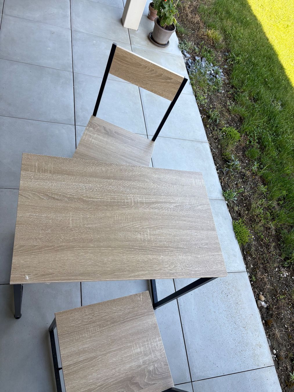 Set di tavolo e panche: Garten Bar mit 2 Stühlen – Usato da Attiswil venduto da Luca_2002_ 3