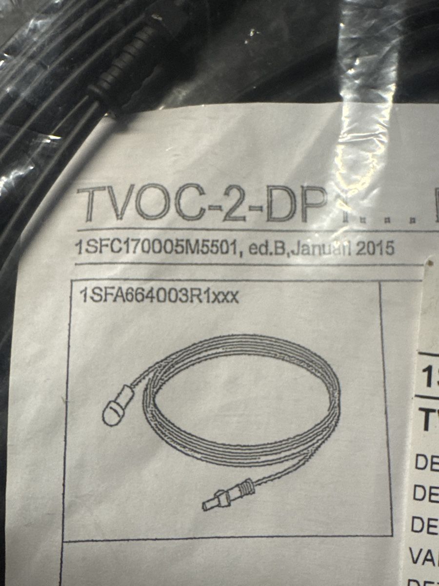Cavi: Detector TVOC-2-DP10 Sensor Kabel 1SFC170005M5501 – Nuovo e nell'imballaggio originale da Fislisbach venduto da Special24