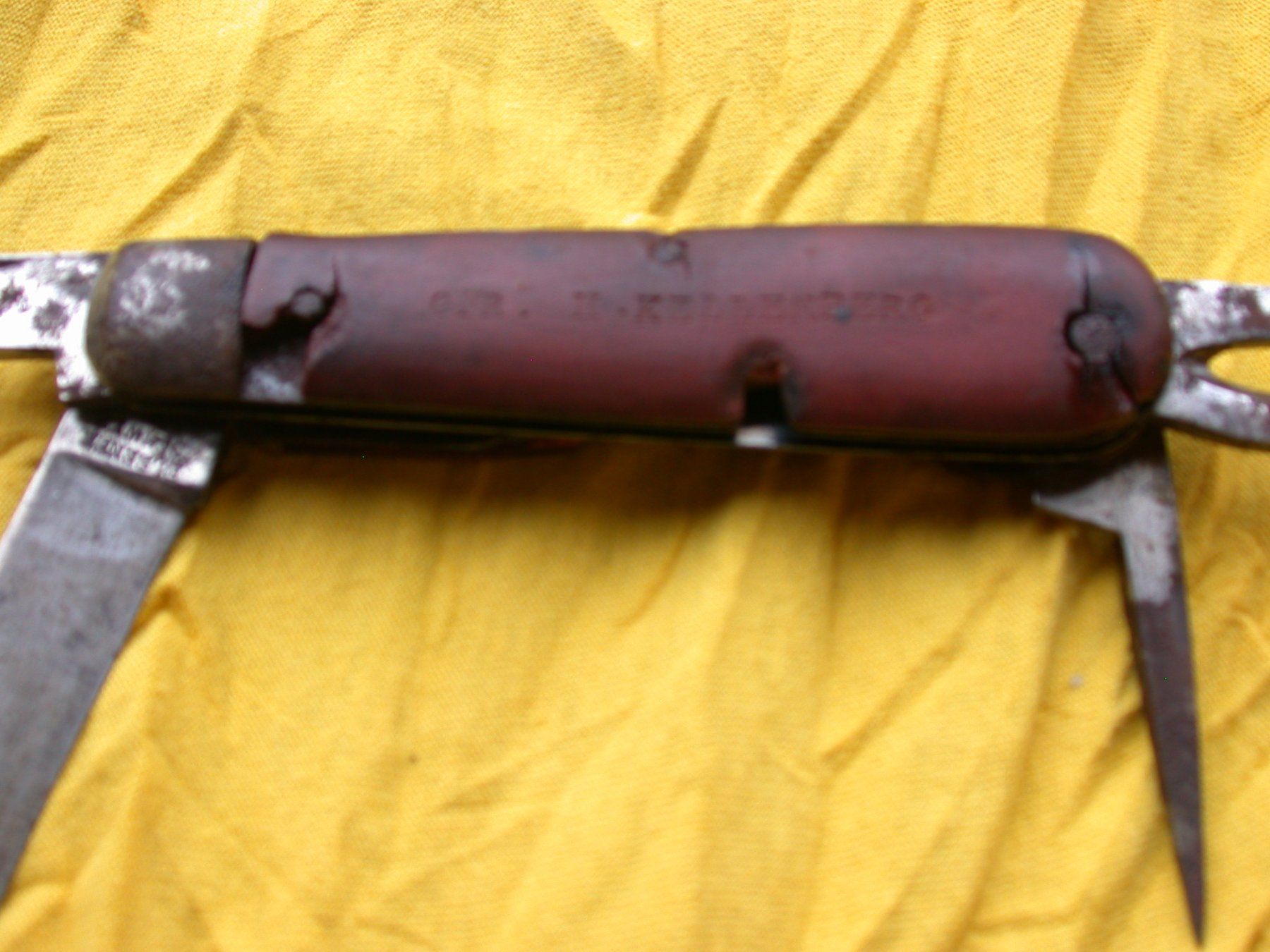Schweizer Armee Taschenmesser: Militärsackmesser Elsener 29 – Gebraucht aus Niederwil SG von Beinhart954 1