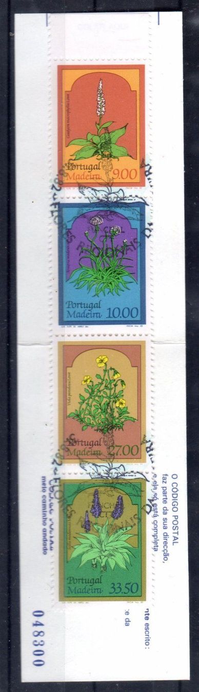 Alle Briefmarken: Madeira 1982 Markenheft Nr. 2  ET-o – Gebraucht aus Remetschwil von Hofiii