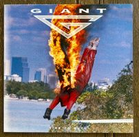 GIANT „Time To Burn“ VINYL LP MINT! DANN HUFF ULTRARAR!