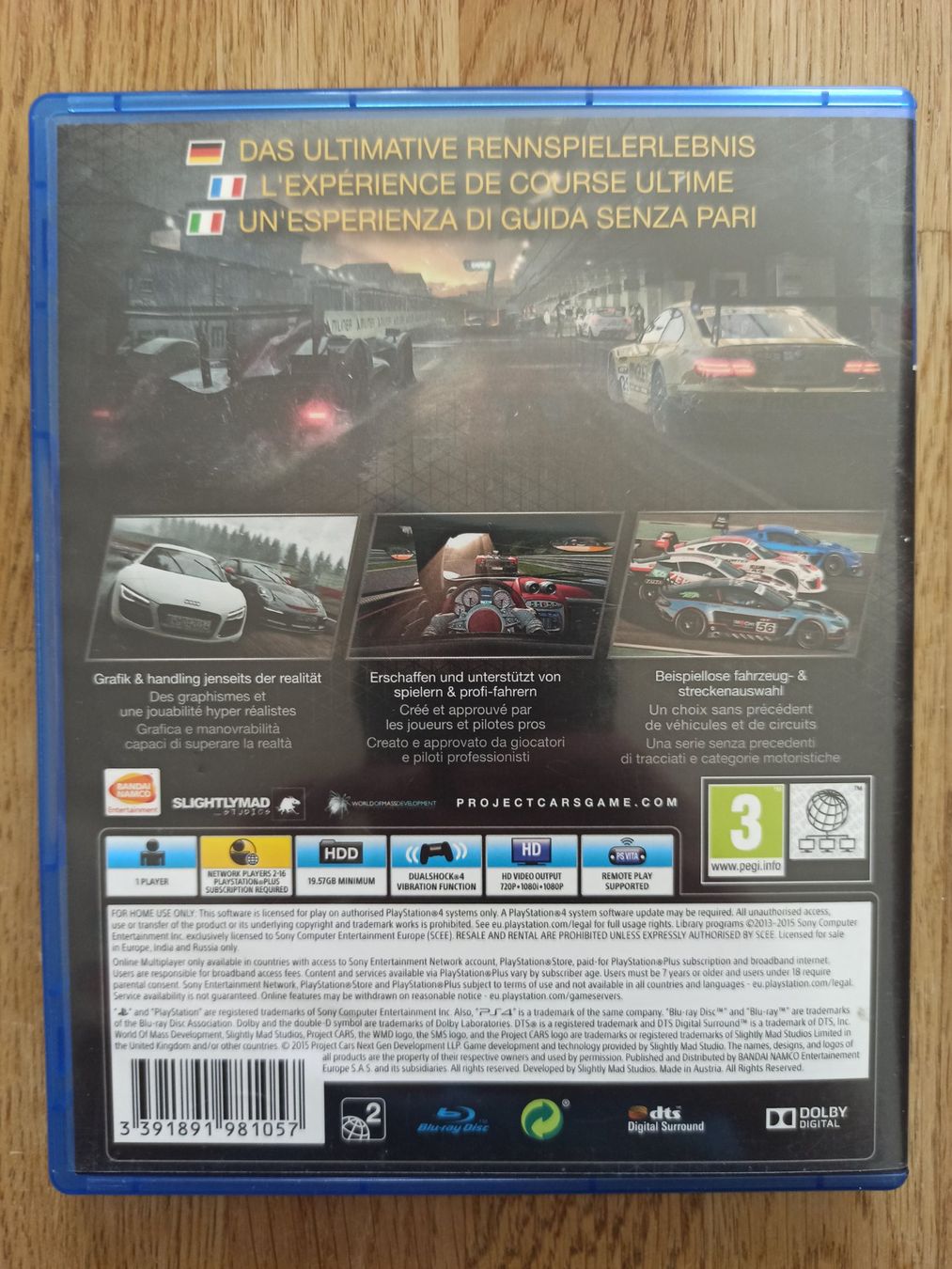 Giochi: Project Cars PS4 / PS5 – Usato da Oberweningen venduto da mar_87mx 1