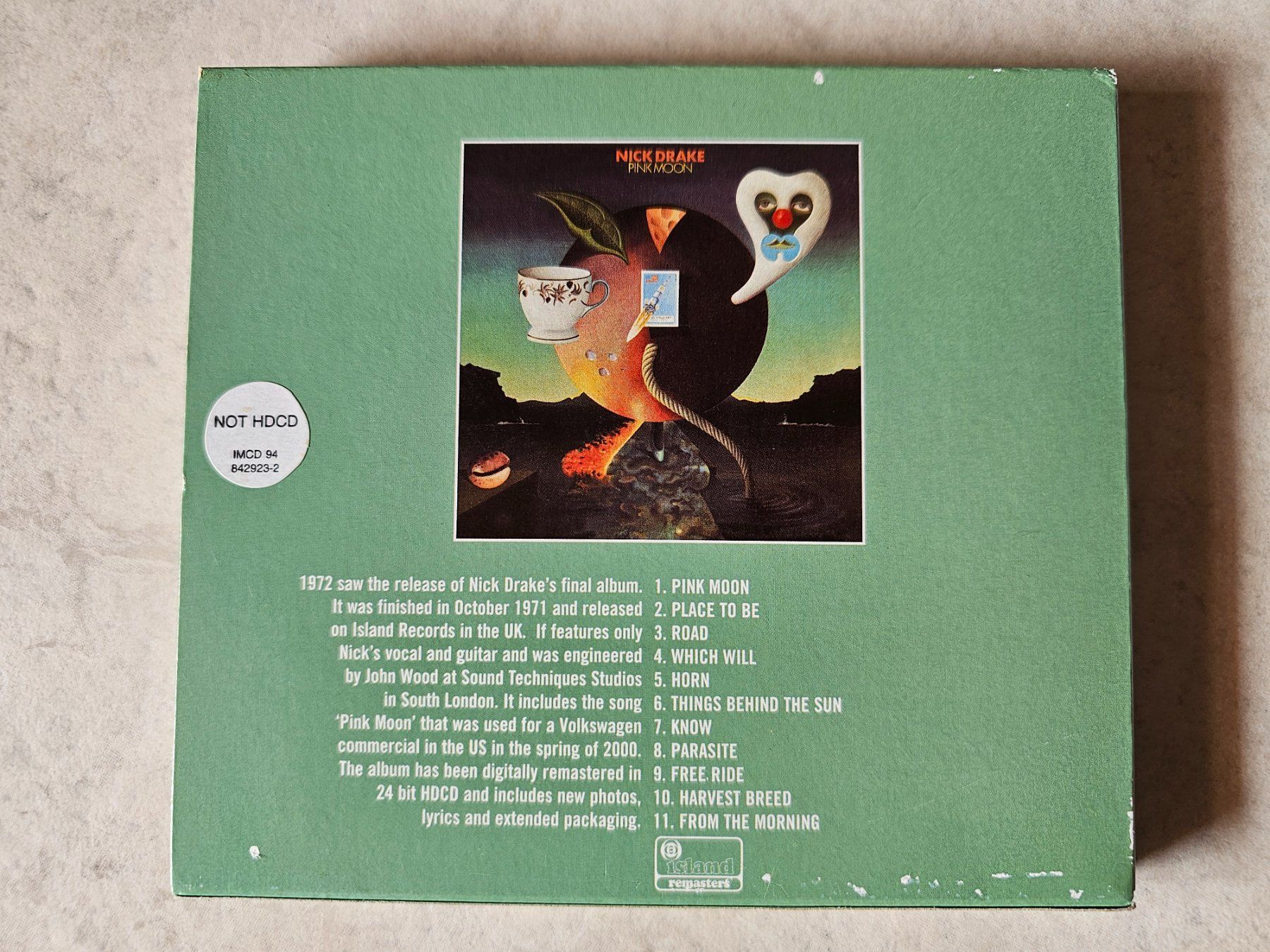 CDs: Nick Drake  -  Pink Moon – Gebraucht aus Schneisingen von  1