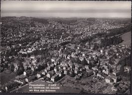St. Georgen - St. Gallen Flugaufnahme