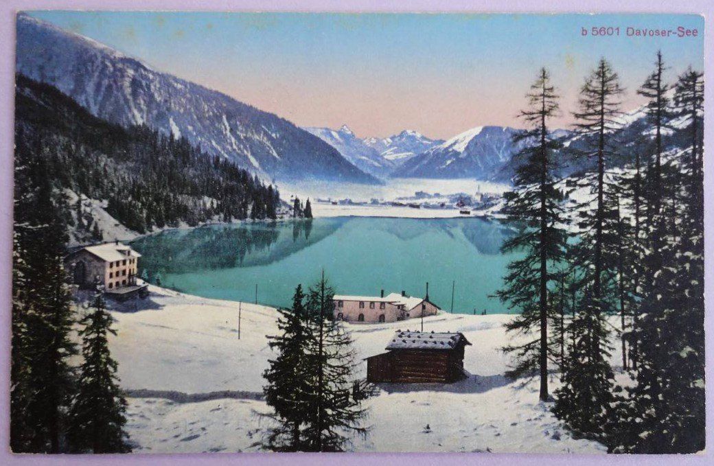 Cartoline postali: Davoser-See – Usato da Fétigny venduto da Billy2miny
