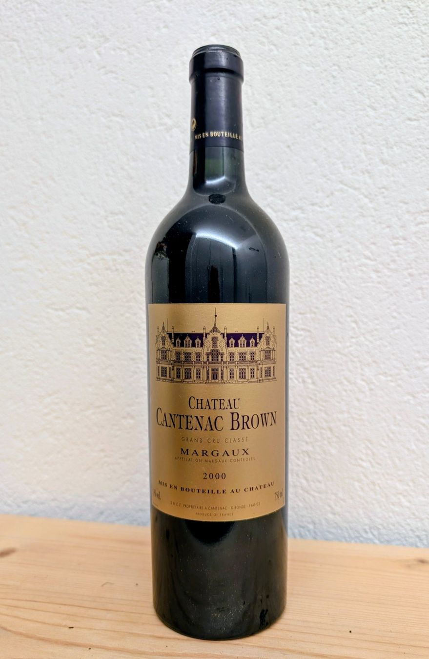 Wein: BORDEAUX CHATEAU CANTENAC BROWN MARGAUX 2000 – Neu (gemäss Beschreibung) aus Düdingen von Quartierstrasse