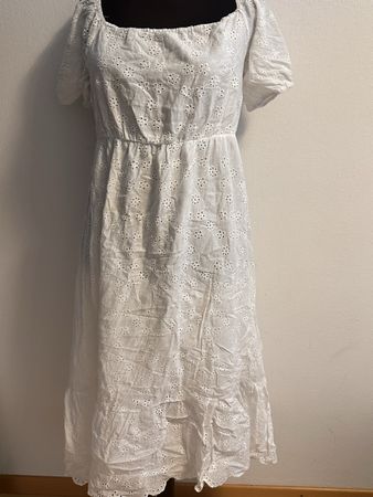 Sommerliches weisses Kleid XL