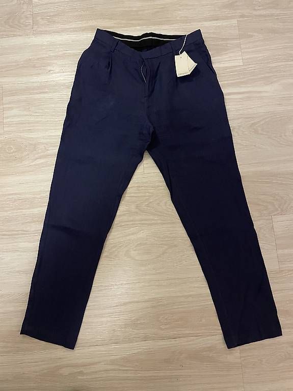 Pantaloni: Pantaloni originali Sunspel blu navy – Usato da Ponte Tresa venduto da coc_nnf5