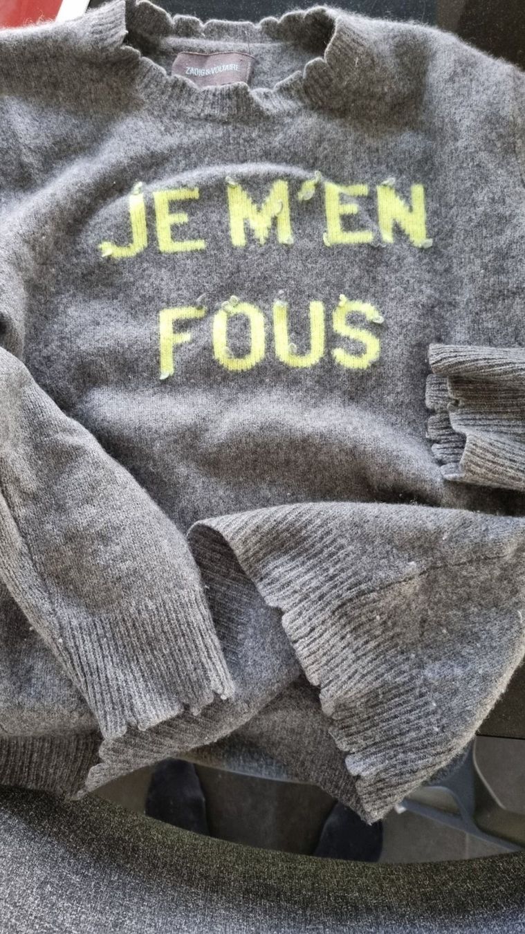 Maglioni & Felpe: Cashmere Pullover 36 grau Zadig & Voltaire – Usato da Bad Zurzach venduto da Mfritzli 2