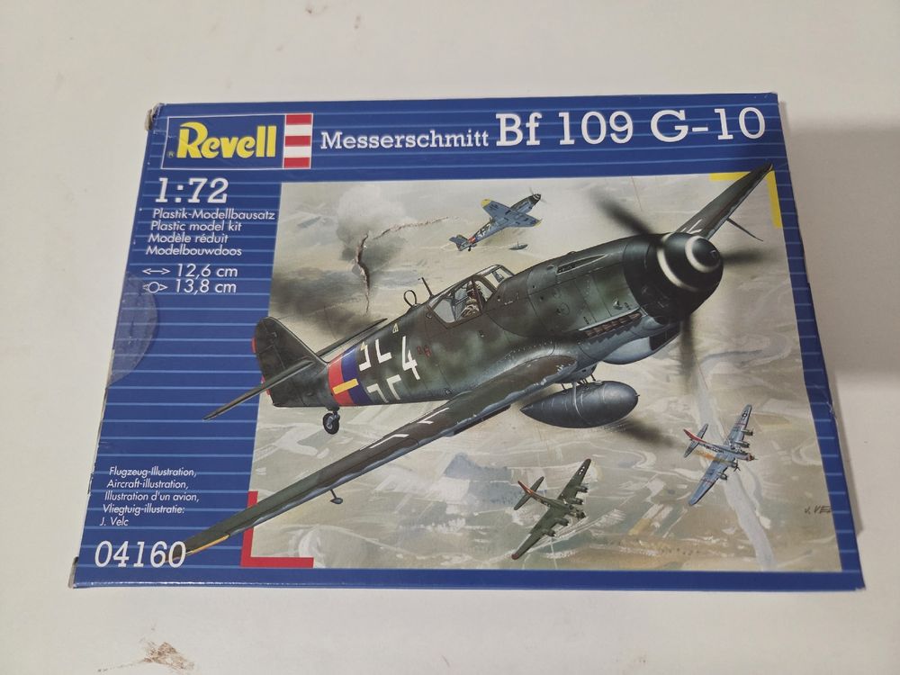 MESSERSCHMITT BF-109 G-10 Revell 4325 échelle 1:48 échelle 1/48 EUR 29