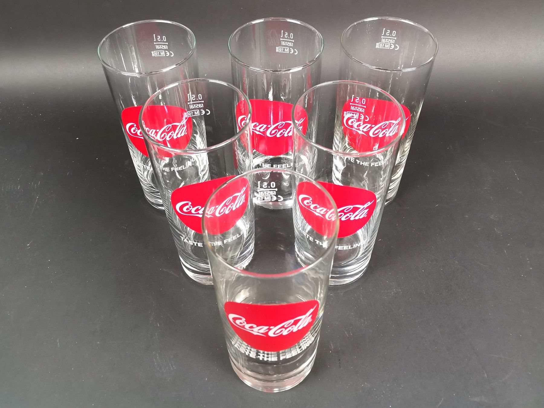 Coca-Cola Bicchieri: 6x COCA COLA Glas 0.5 L – Usato da Schaffhausen venduto da Restwert_SH 1