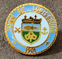 V179 - Pin Town of Louisbourg 1901
