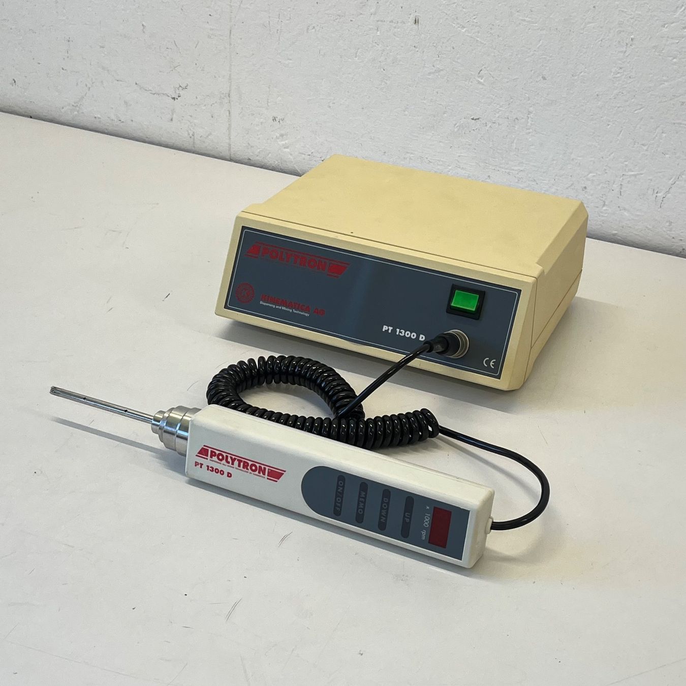 Accessori da laboratorio: Polytron Kinematica PT1300 D mini Disperser – Usato da Niederdorf venduto da LeptonAG_Labor