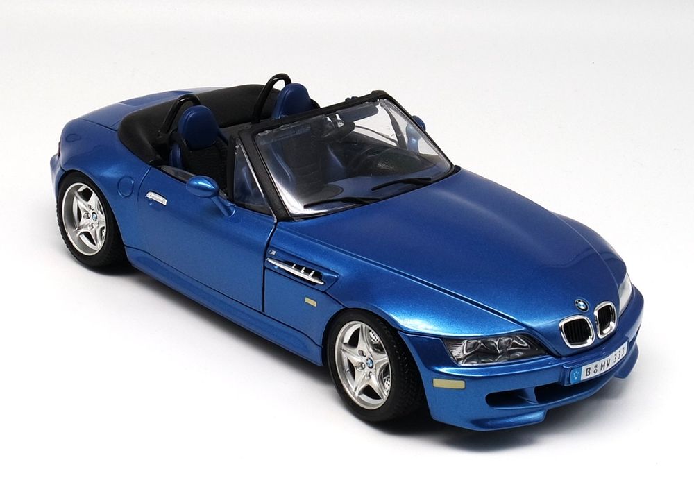 BMW M Roadster 1996 blau metallic - Bburago 1:18 | Kaufen auf Ricardo