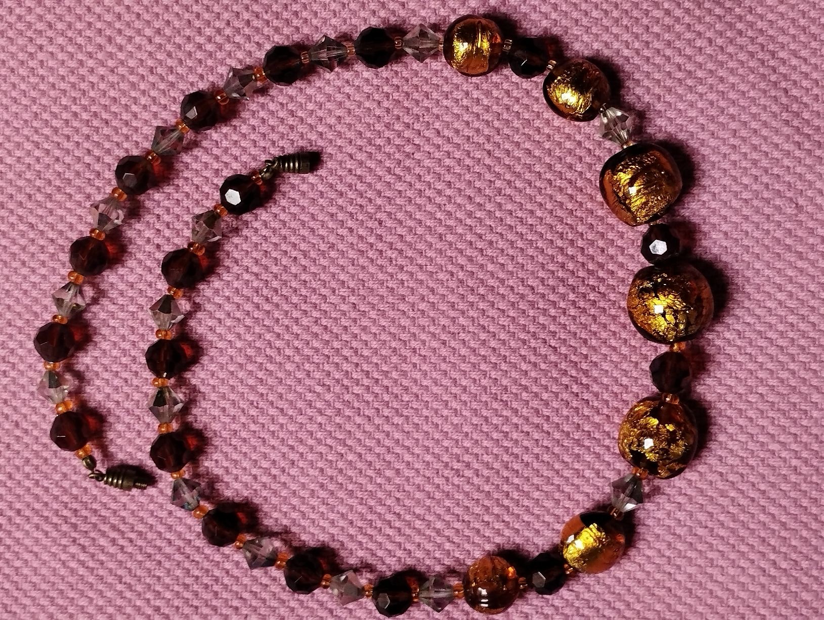 Catenine: Wunderschöne antike Halskette, Herbstfarben – Nuovo (secondo la descrizione) da Ostermundigen venduto da Dinge1 4