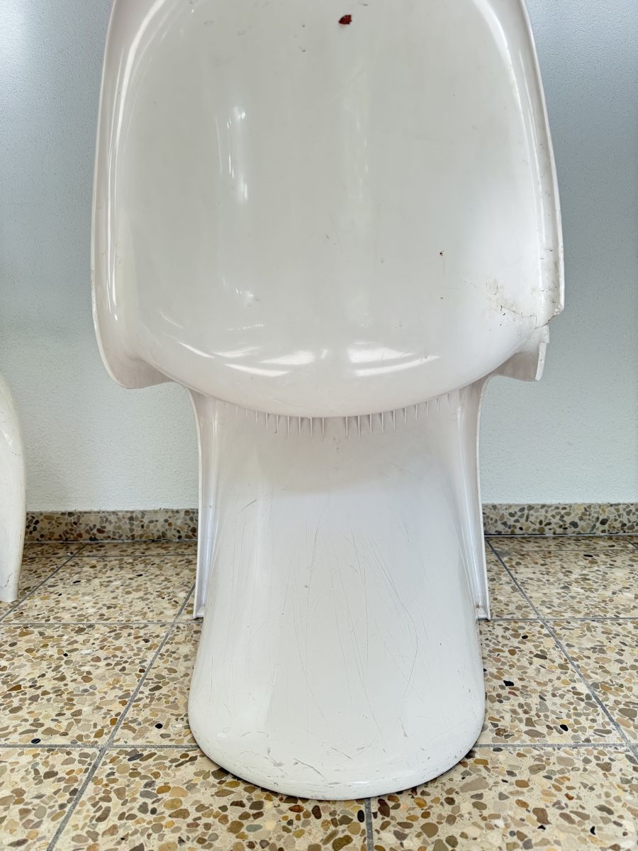 Herman Miller Chaises: 2 x Panton Chair Defekt – Défectueux à Zürich par sh1000 6