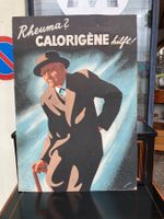 Rheuma Calorigène Schmerzmittel Werbeplakat