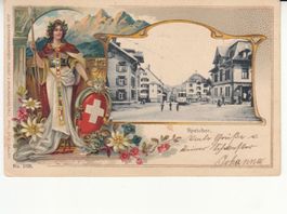 Speicher 1906, Reliefkarte