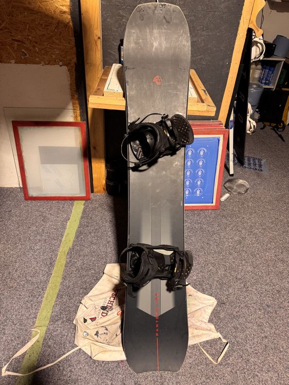 Snowboard Nitro Pantera 163cm Ohne Bindungen 1