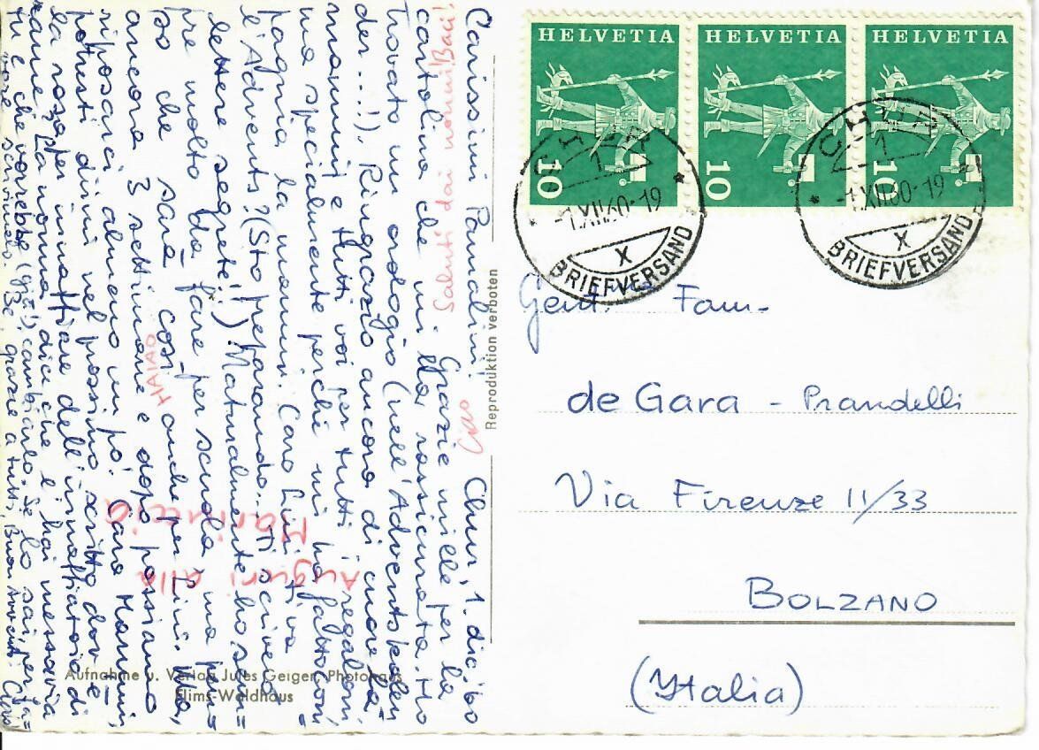Cartes postales: Chur – D'occasion à Hochdorf par Ziegel-16 1