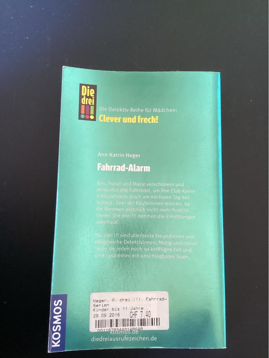 Bücher: Die drei Ausrufezeichen  – Gebraucht aus Kirchleerau von Winnie017 1