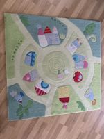 Kinderteppich Motiv Stadt bunt Haba 