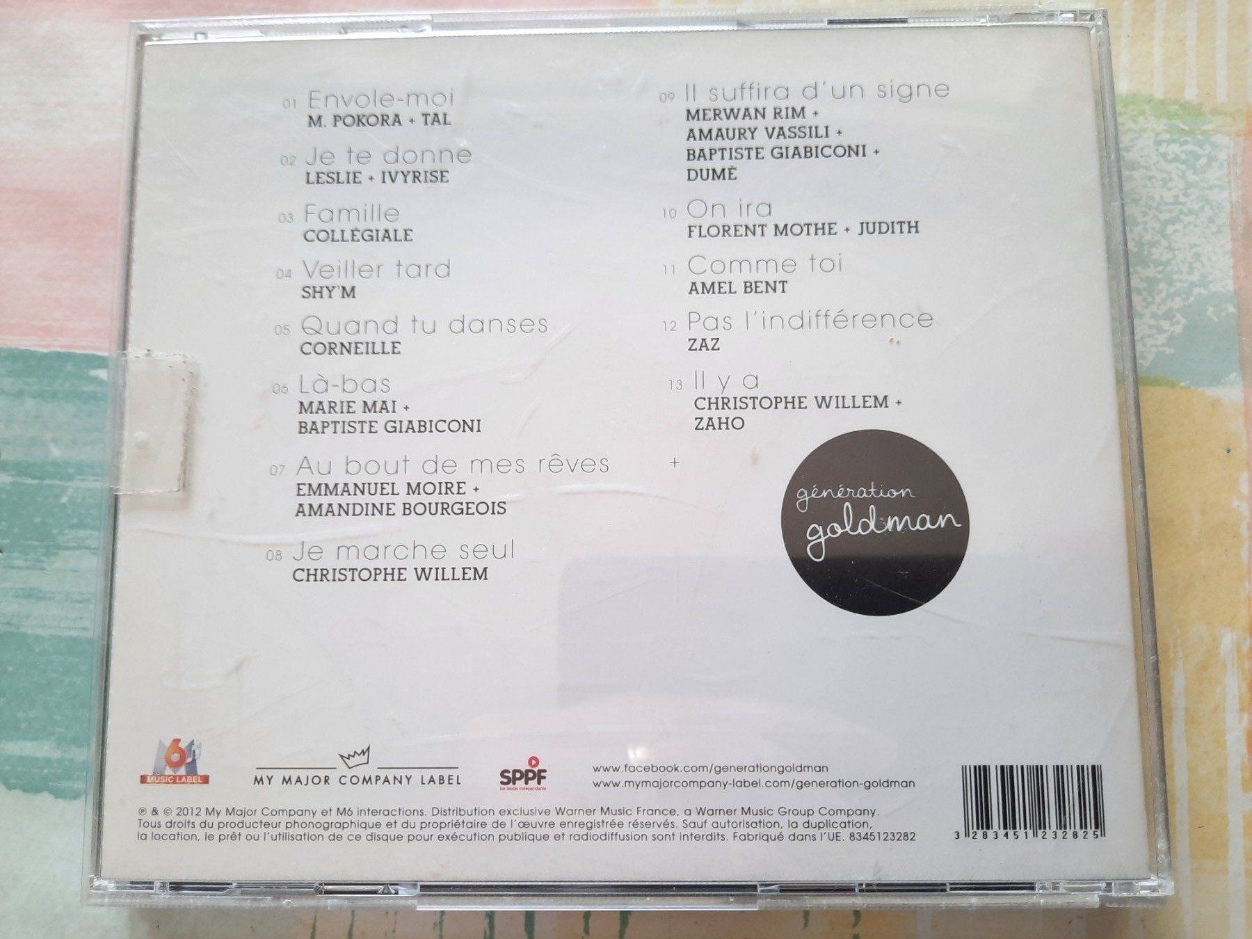 CDs: CD Génération Goldman – Gebraucht aus Pully von bro_n52j 1