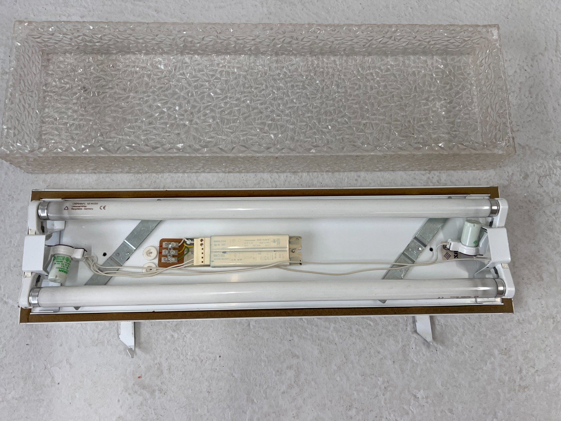 Lampadari & plafoniere: 70er Jahre Neon-Deckenlampe – Usato da Walzenhausen venduto da stilvollwohnen 8