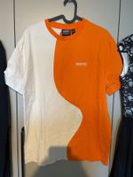 Snipes T-Shirt, Gr. S, Orange/Weiss, Top Zustand, Sommer