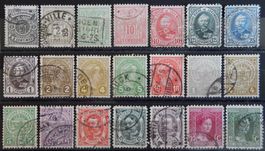 Luxemburg ex. Kat. 38-93 gest. 1880/1914