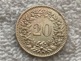 20 centimes/rappen 1858