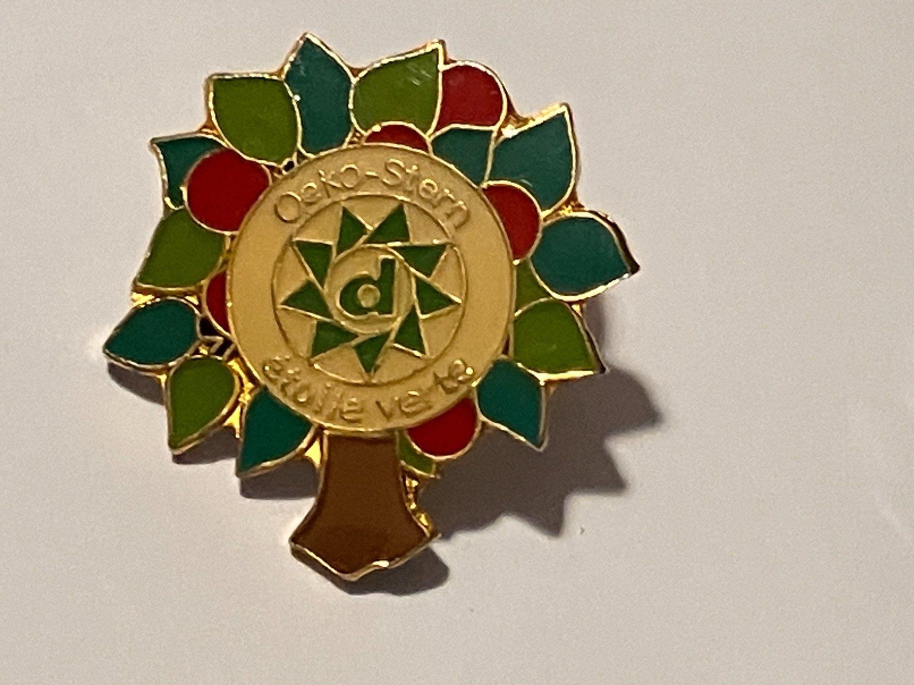 Placchette & Badge: 1 Pin Oeko Stern – Usato da Basel venduto da djwwpp