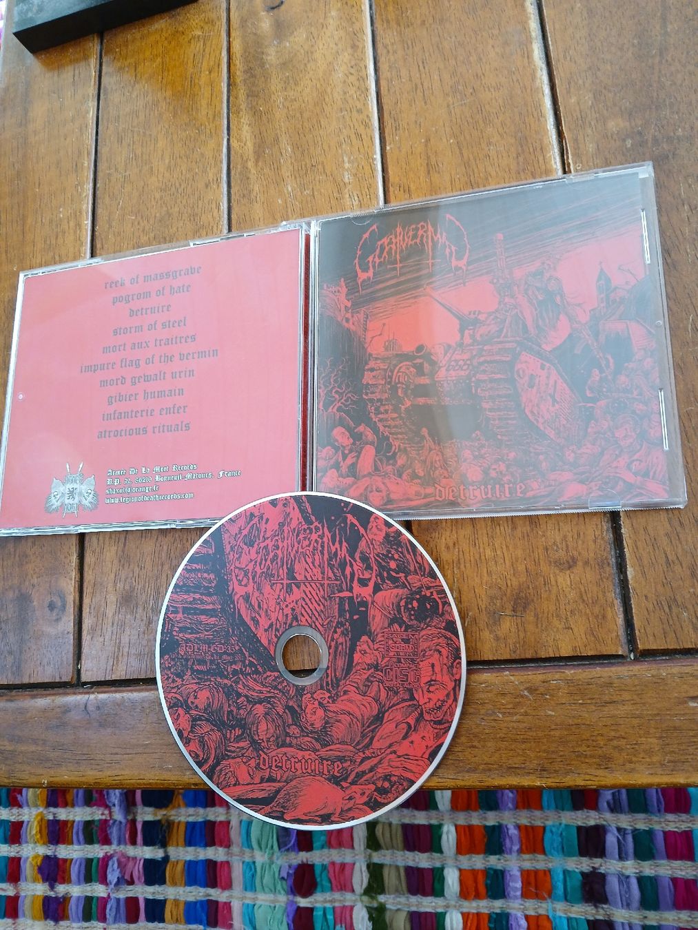 CD: goatvermin- détruire  – Usato da St-Cergue venduto da VeganWarrior