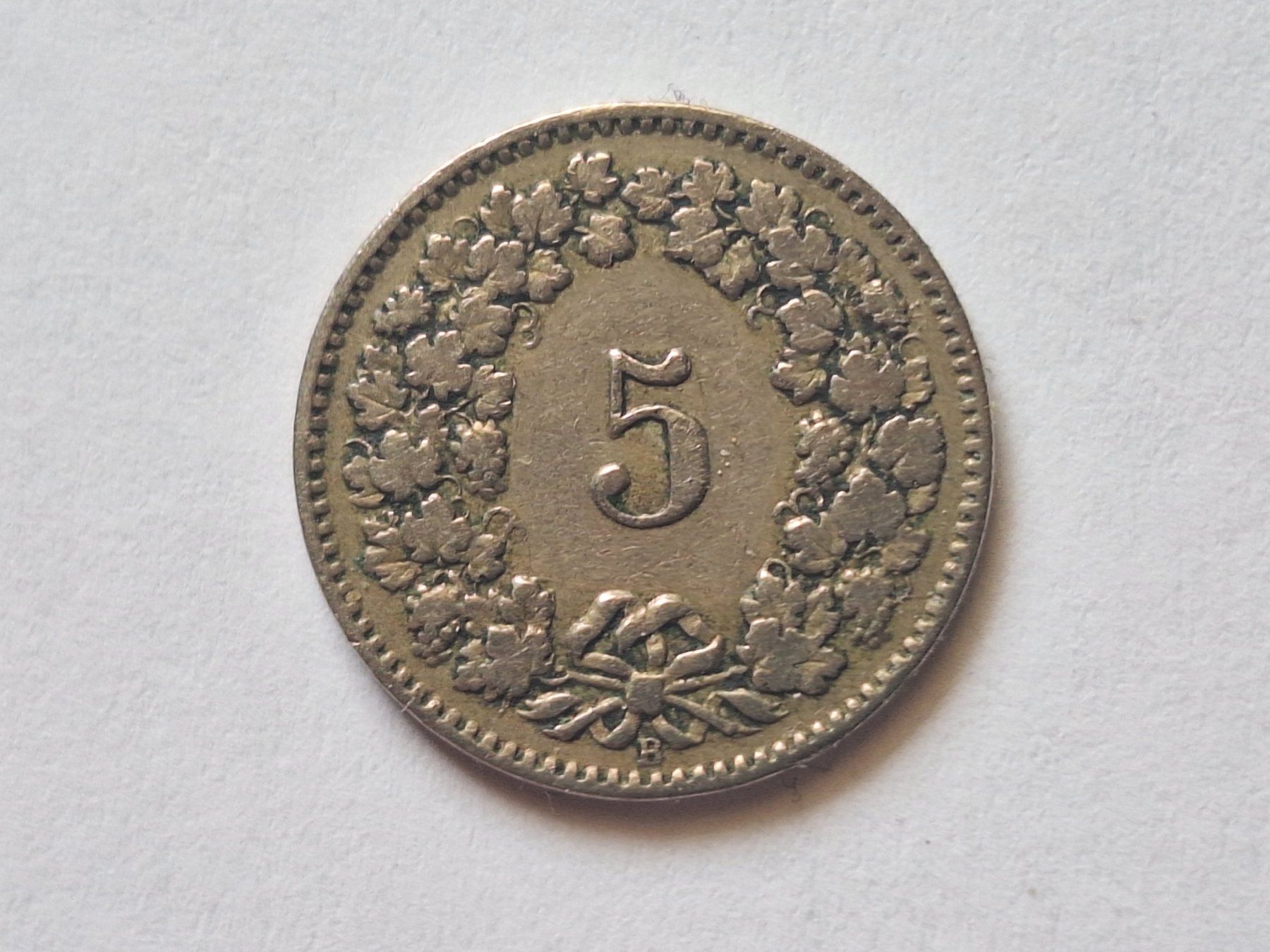 Tutti le monete: 5cts 1915 – Usato da Couvet venduto da zeze03 1