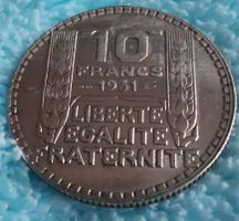 Münze 10 Francs Republique Francaise 1931