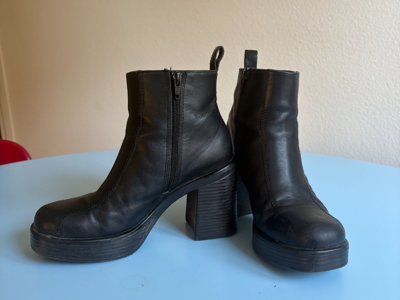 Vagabond Damenschuhe: VAGABOND - Tyra Staked Platform Boots – Gebraucht aus Zürich von sarinadotcom 3