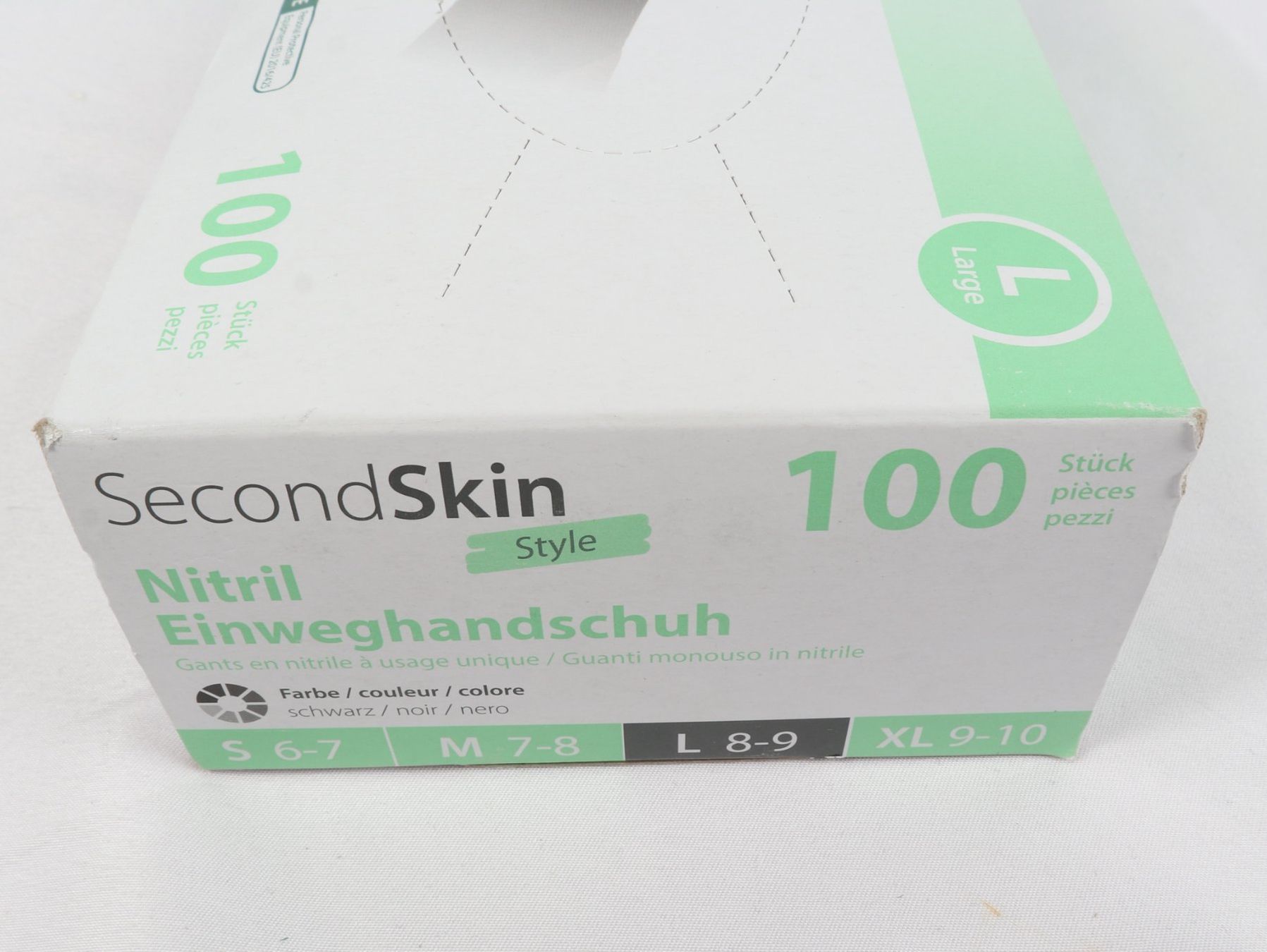 Gants & mitaines : SECONDSKIN STYL Nitril Einweghandschuhe Large100ST – Neuf avec emballage d'origine à Steinen par Restwert_Steinen 6