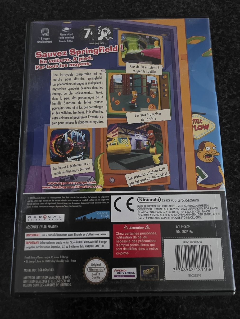 Jeux: Simpsons Hit & Run Gamecube – D'occasion à Chavornay par Crash37 1