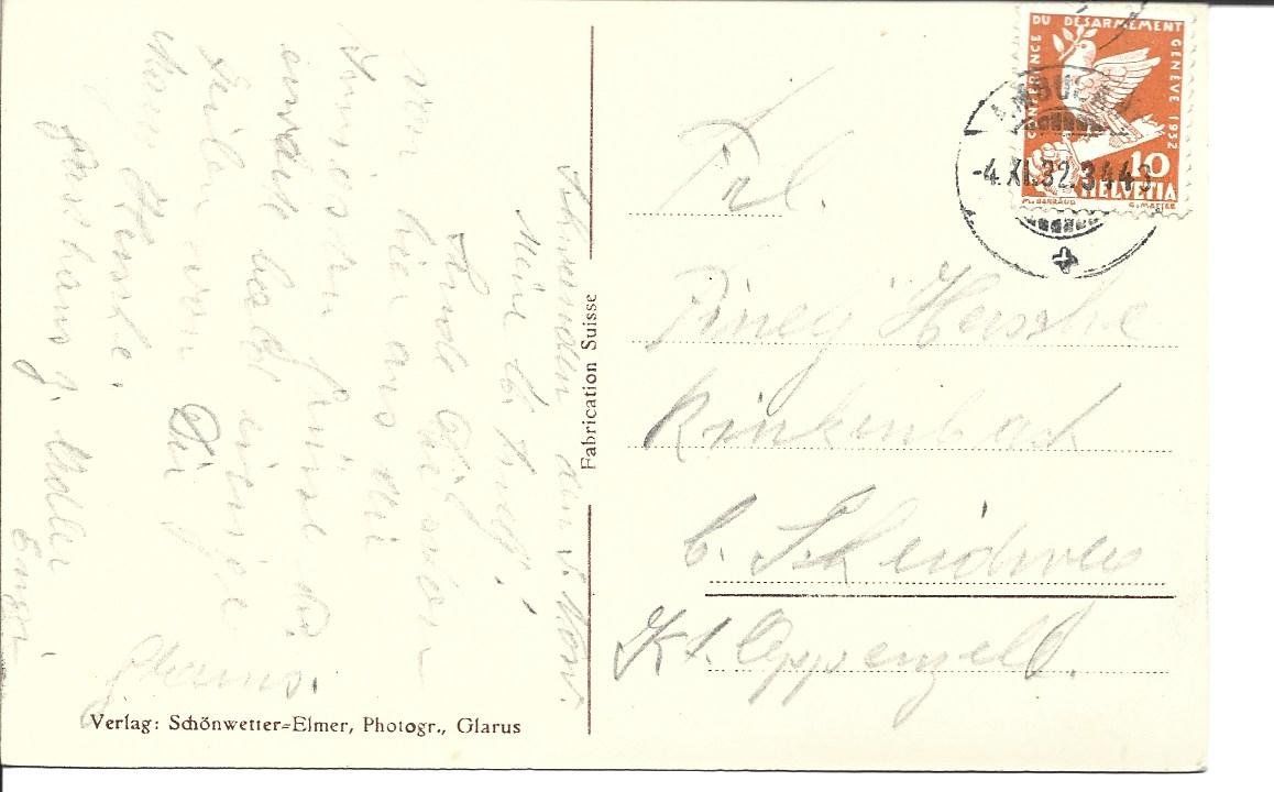 Cartes postales: AK Schwanden  GL – D'occasion à Appenzell par mai25 1