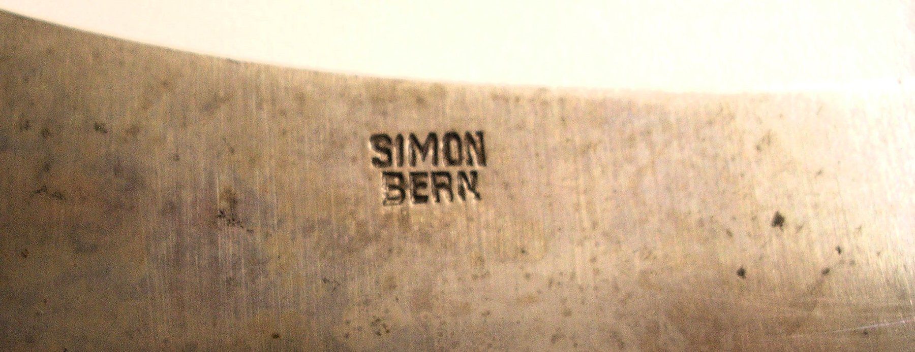 Besteck: Arbeitsmesser von Firma SIMON zu BERN – Gebraucht aus Oberhofen am Thunersee von luuping99 3
