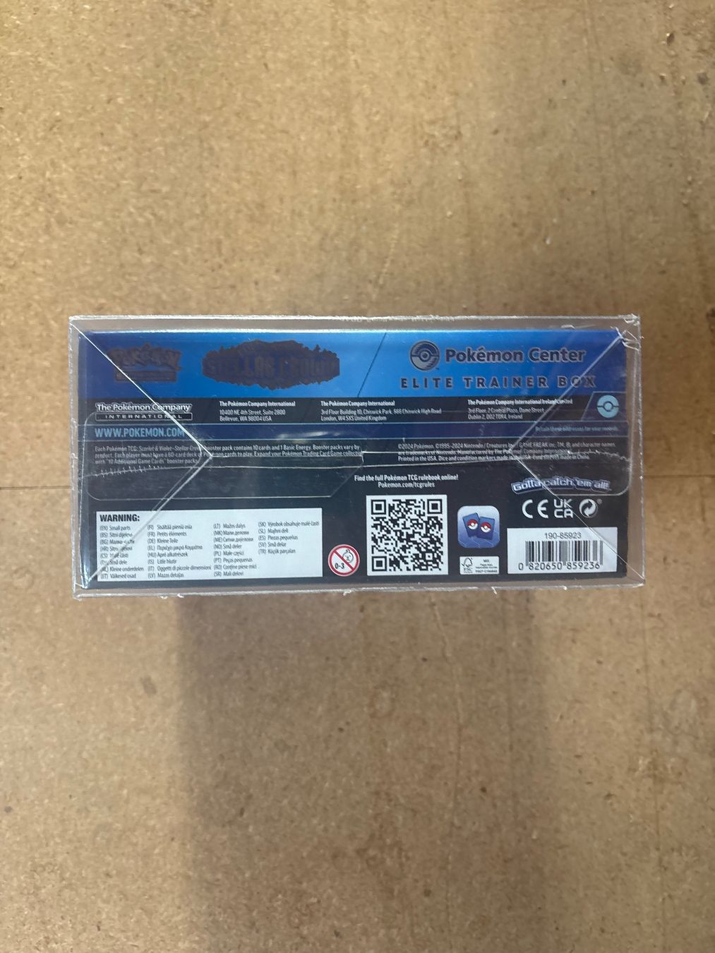 Pokémon Carte collezionabili: Stellar Crown Elite Trainer Box Pokémon Center ETB – Nuovo e nell'imballaggio originale da steinhausen venduto da pat_nc2x 4