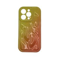 Gelb Orange iPhone 14 Pro Hülle, gratis Versand