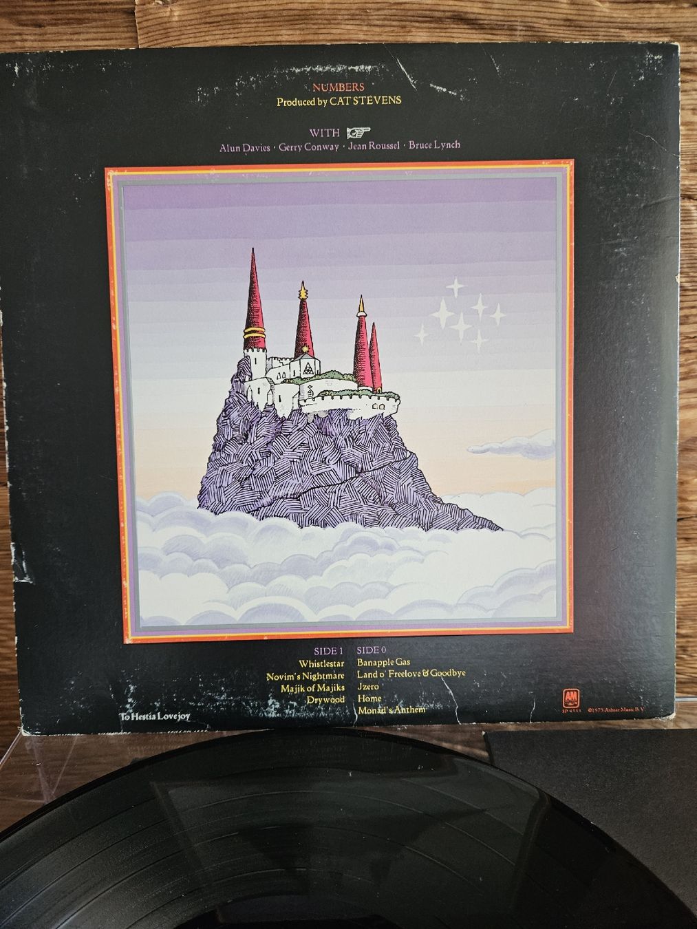 Dischi in vinile: Vinyl Schallplatte Cat Stevens - Numbers 1975 – Usato da Bertschikon Gossau venduto da simla09 2