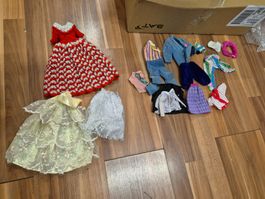 Barbiekleider Set Vintage 70er Jahre Kleider B10
