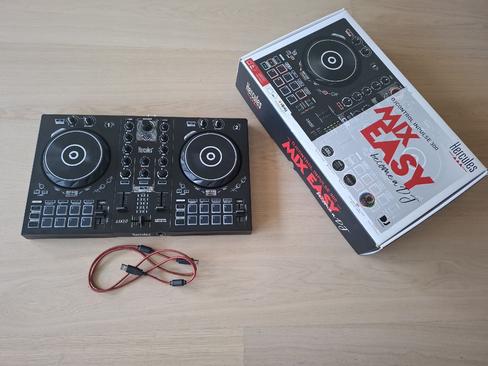 Hercules Platines de mixage: Hercules DJ Controller Inpulse 300 – D'occasion à Oberwil BL par nuvomind 3
