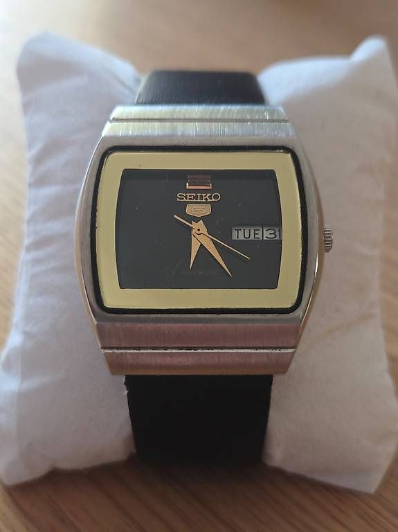 Seiko Orologi: Seiko 5 Automatic Vintage Cadran Noir Or – Usato da Genève venduto da kev_d8z5 1